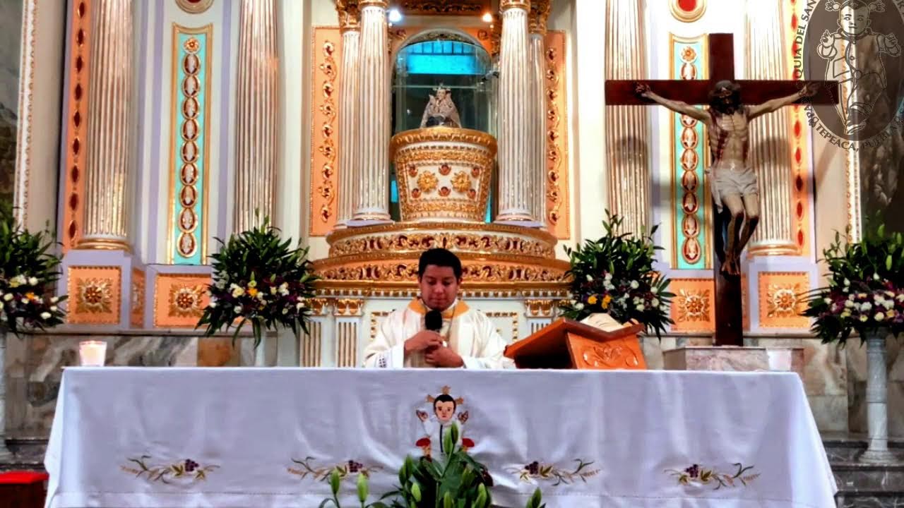 Misa Hoy 12 Febrero 2026 8:00 a.m. Parroquia Santo Niño Doctor De los Enfermos Tepeaca Pue.