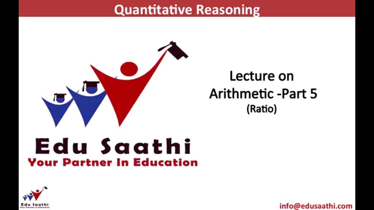 Arithmetic for GRE/ GMAT: (Part 5 of 6): Ratios, Proportions & Weighted Averages