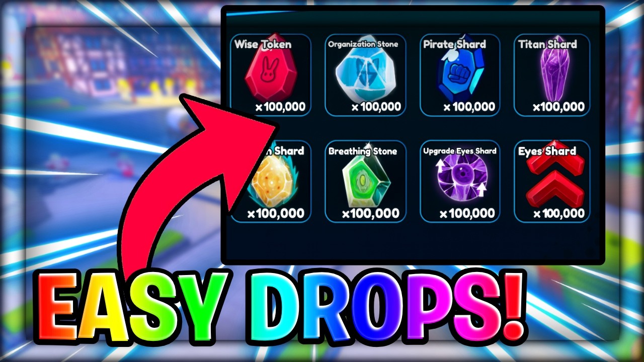 How To Get MORE DROPS In Anime Weapons (MORE SHARDS)