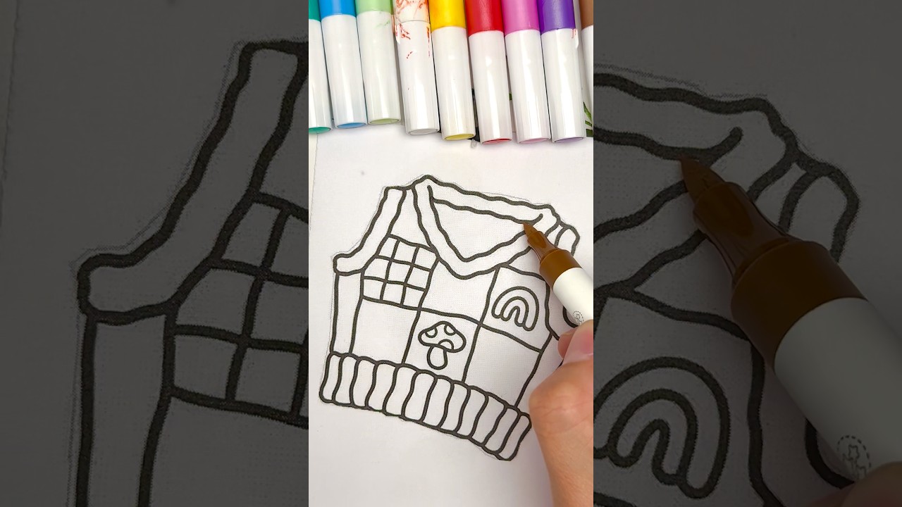 ASMR coloring a cozy sweater ✨ 
