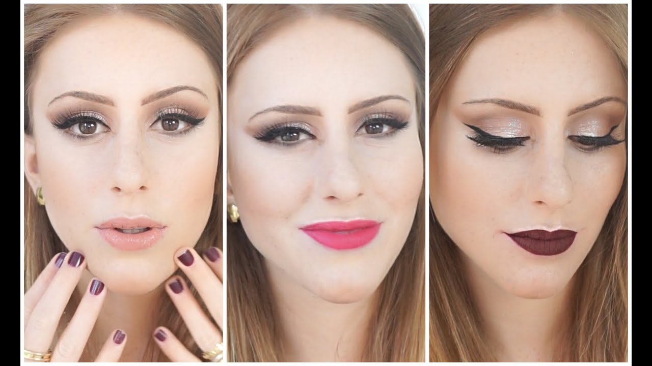 Make para Formandas e Debutantes + Review Batom Lime Crime Velvetines