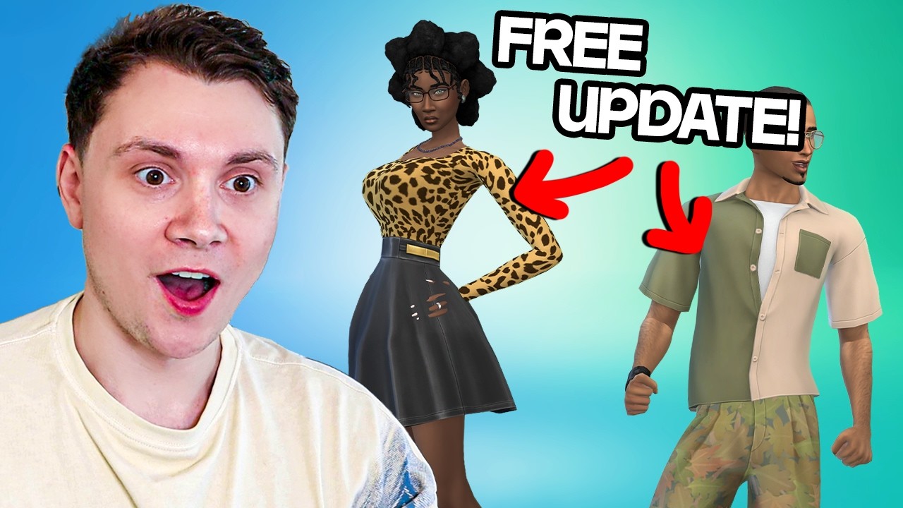 The Sims 4 got a FREE base game update!