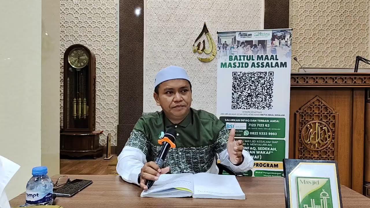 Kajian Subuh Masjid Assalam Bersama Ustadz Deris Arista Saputra MA.