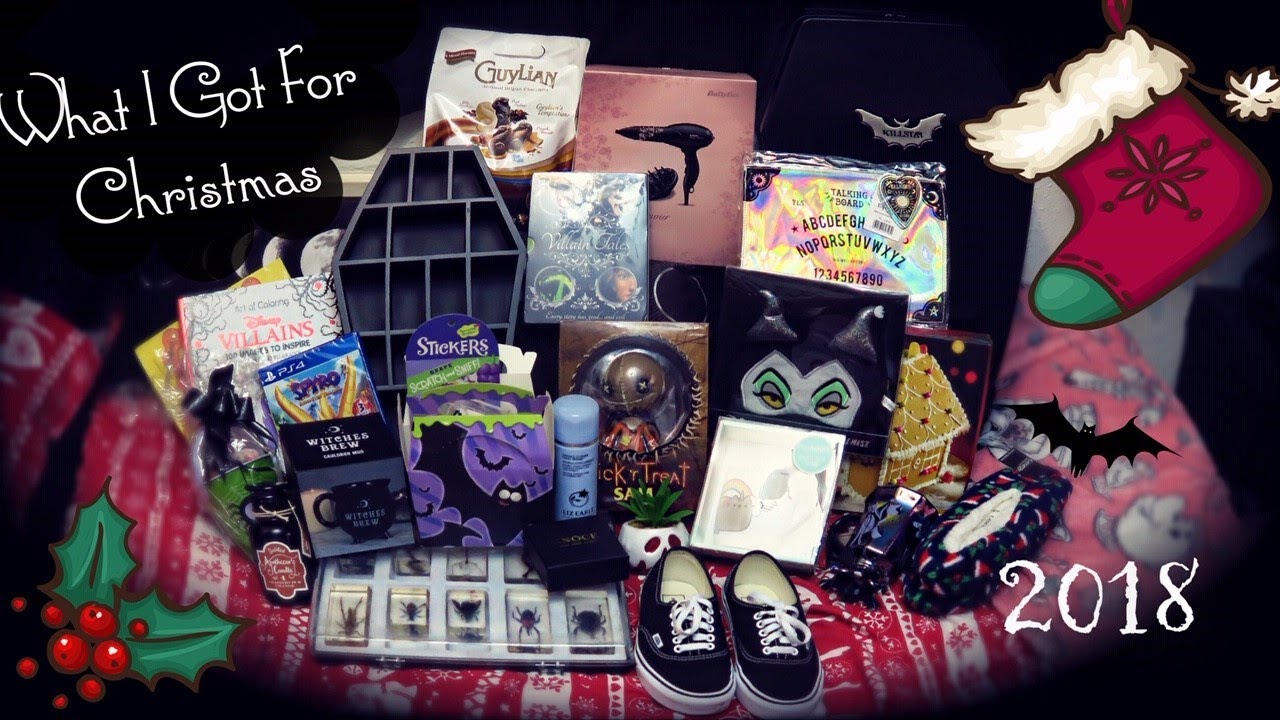 What I Got For Christmas Haul 2018 - LunaLily