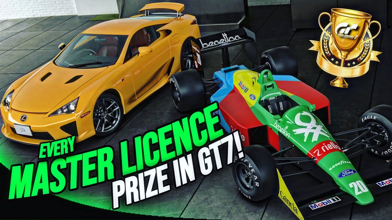 Every Prize Car + Ticket From MASTER LICENCE Tests in GT7 | Gran Turismo 7 Spec II Bonus Licences!