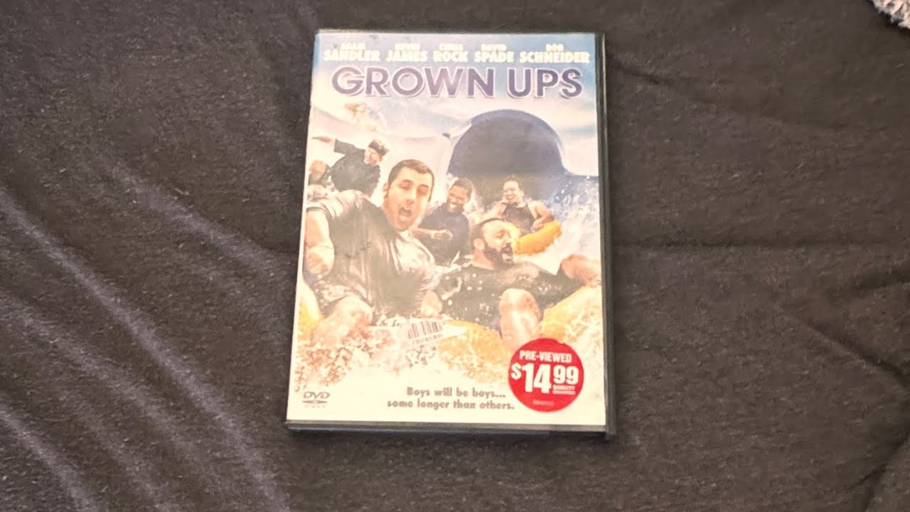 Opening to Grown Ups 2010 DVD
