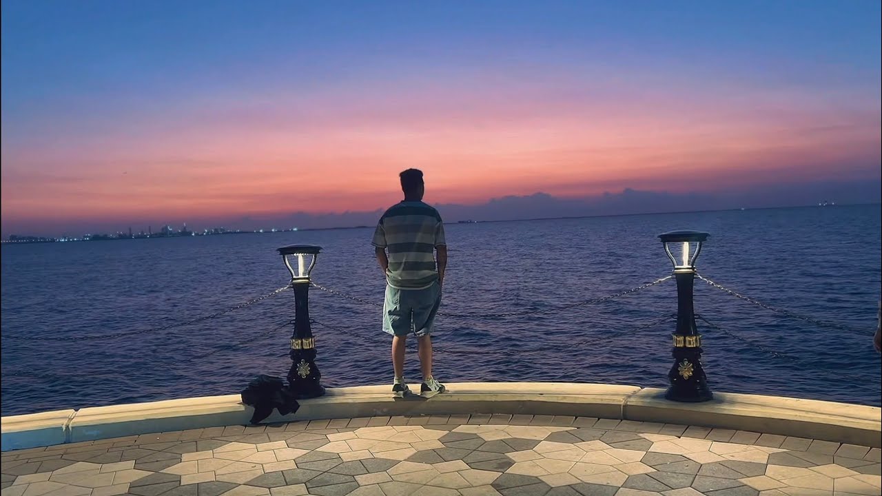 Kya mast view h yaar dubai sunset 
