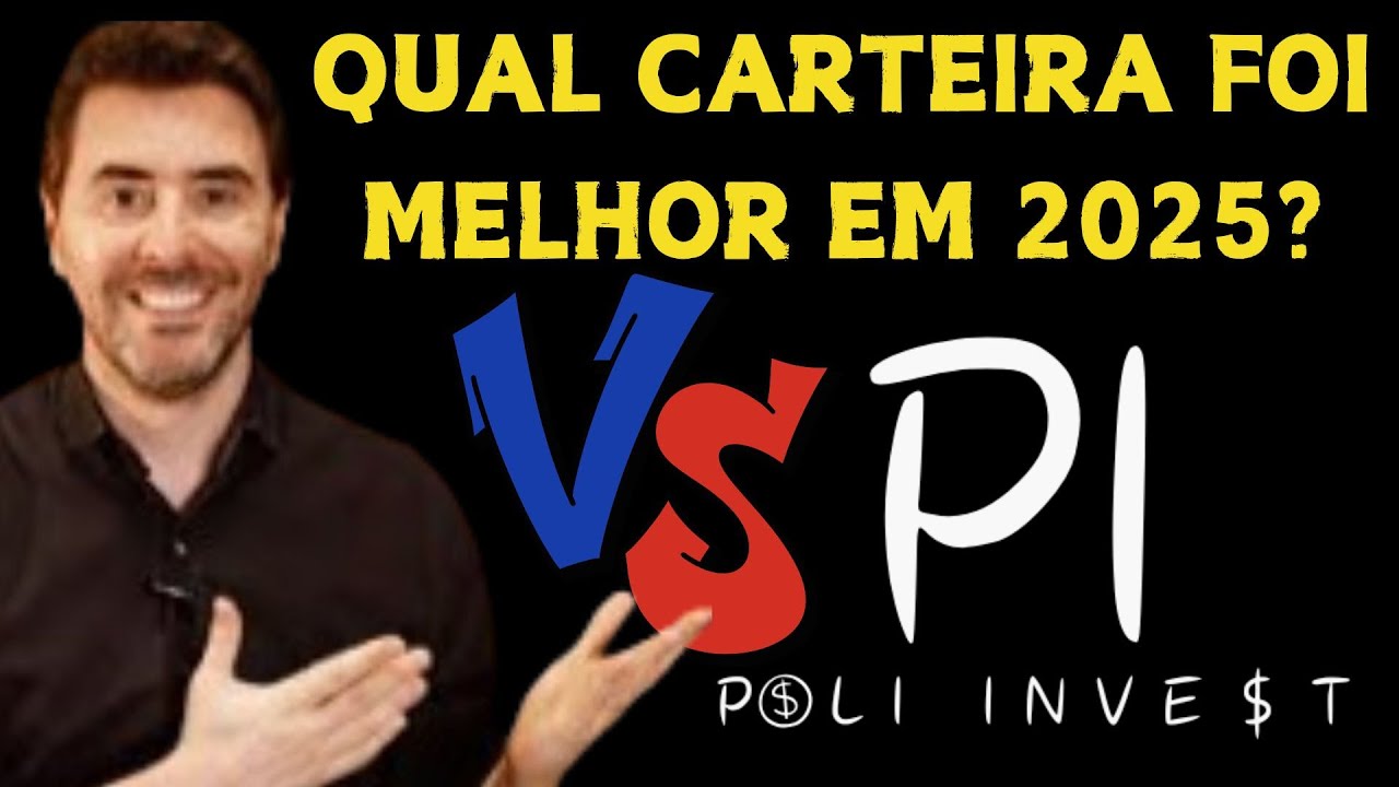 LUCRO FC X POLI INVEST, qual carteira pública performou melhor em 2025?