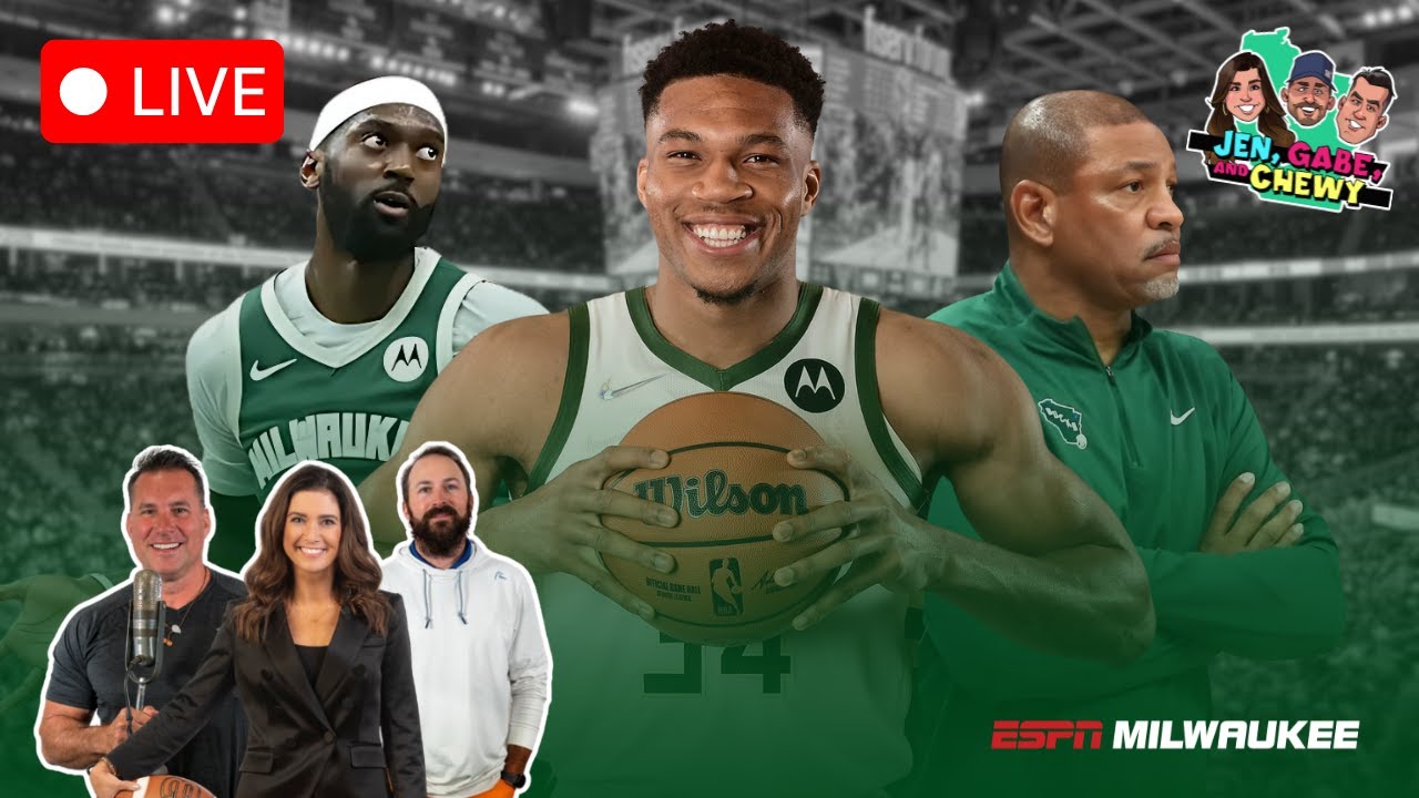 LIVE REACT: GIANNIS STAYS in Milwaukee! | Will the Bucks SHUT HIM DOWN & TRADE Him in offseason?