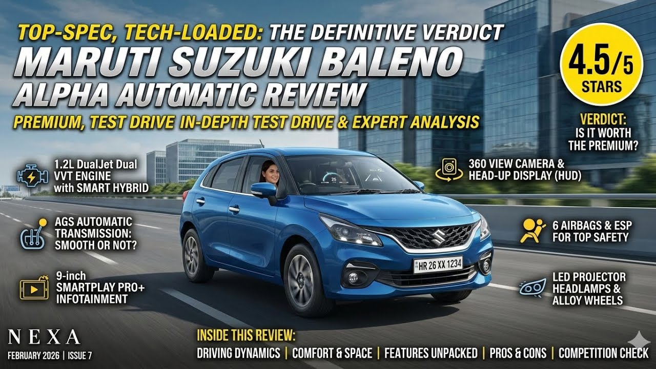 Maruti Suzuki Baleno Alpha AGS Review