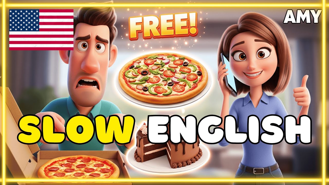 Slow English Conversation For Beginners (A1 & A2) | A Customer Service Conversation