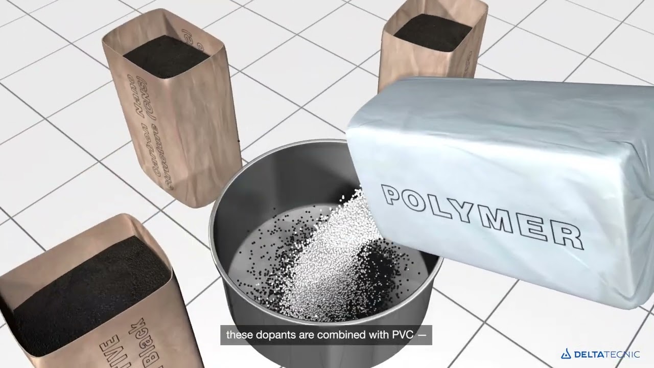 Enhance your industrial processes with conductive PVC compounds by Delta Tecnic!
