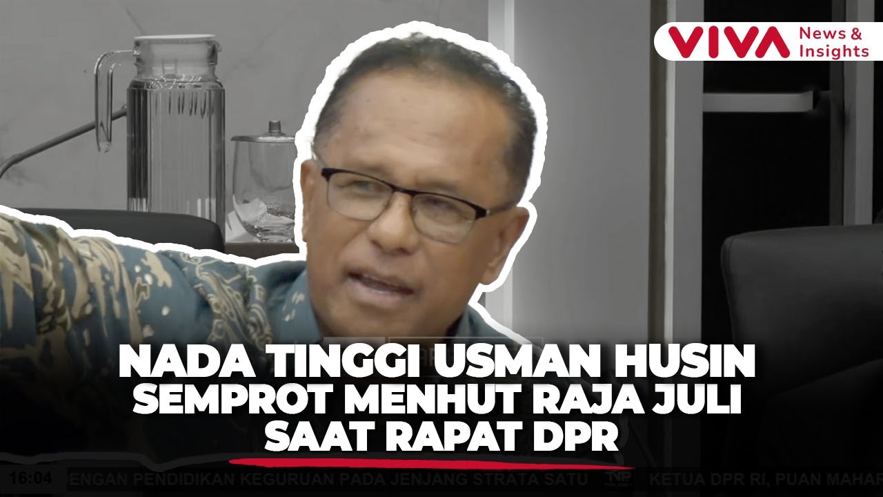 Usman Husin Ngamuk! Menteri Kehutanan Ditodong Lepas Jabatan