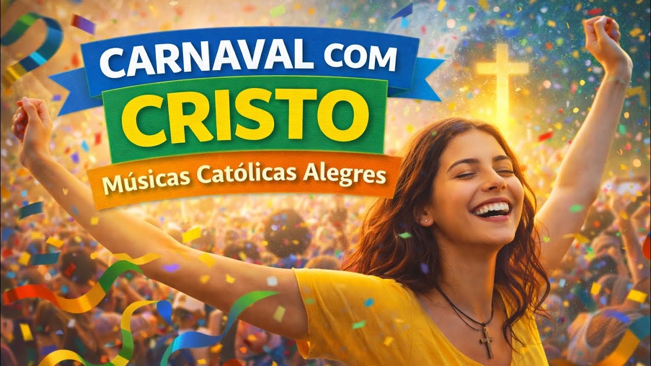 Carnaval com Cristo | M&uacute;sicas Cat&oacute;licas Alegres para Rezar, Celebrar e Louvar Carnaval 2026 sucessos