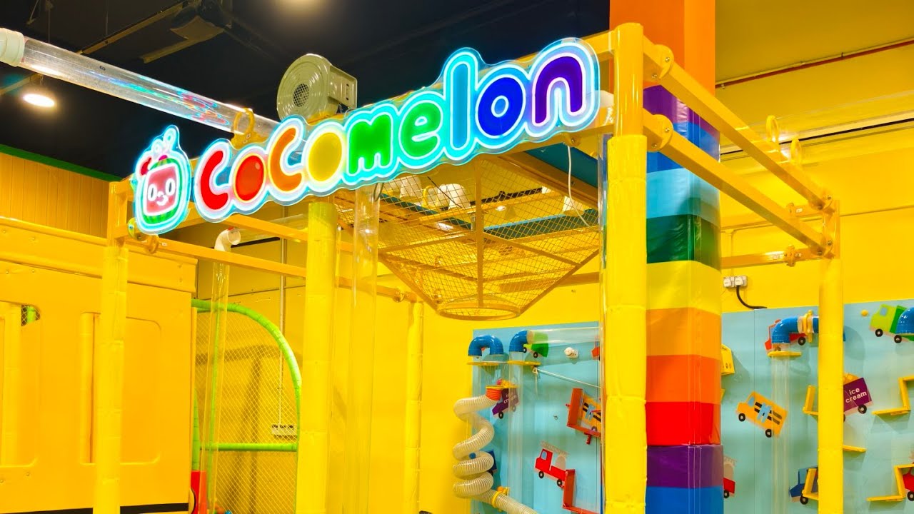 Cocomelon Indoor Playground Design Village Penang. Selyn & Ailyn Happy Weekend