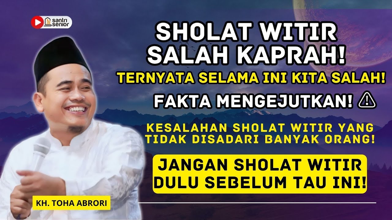 Sholat Witir 1, 3, atau 5 Rakaat? Ini Penjelasan Lengkap dan Panduan Sesuai Sunnah