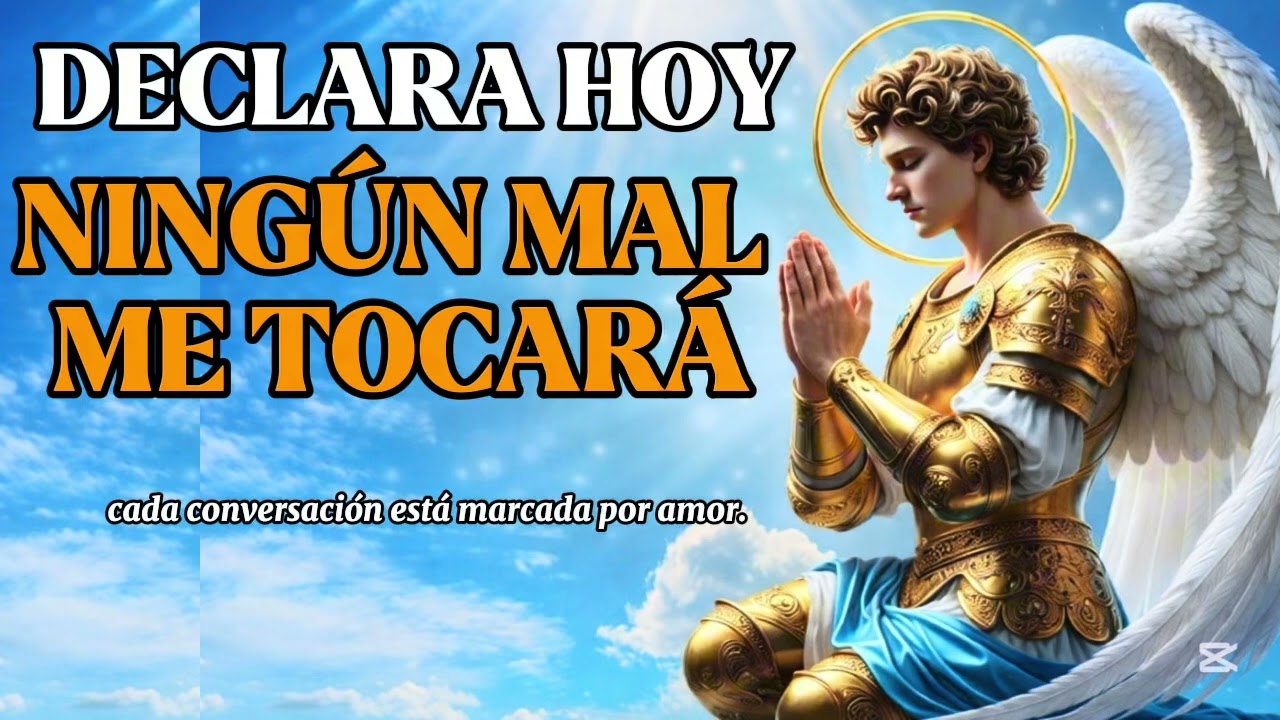 DECLARA HOY: NINGÚN MAL ME TOCARÁ