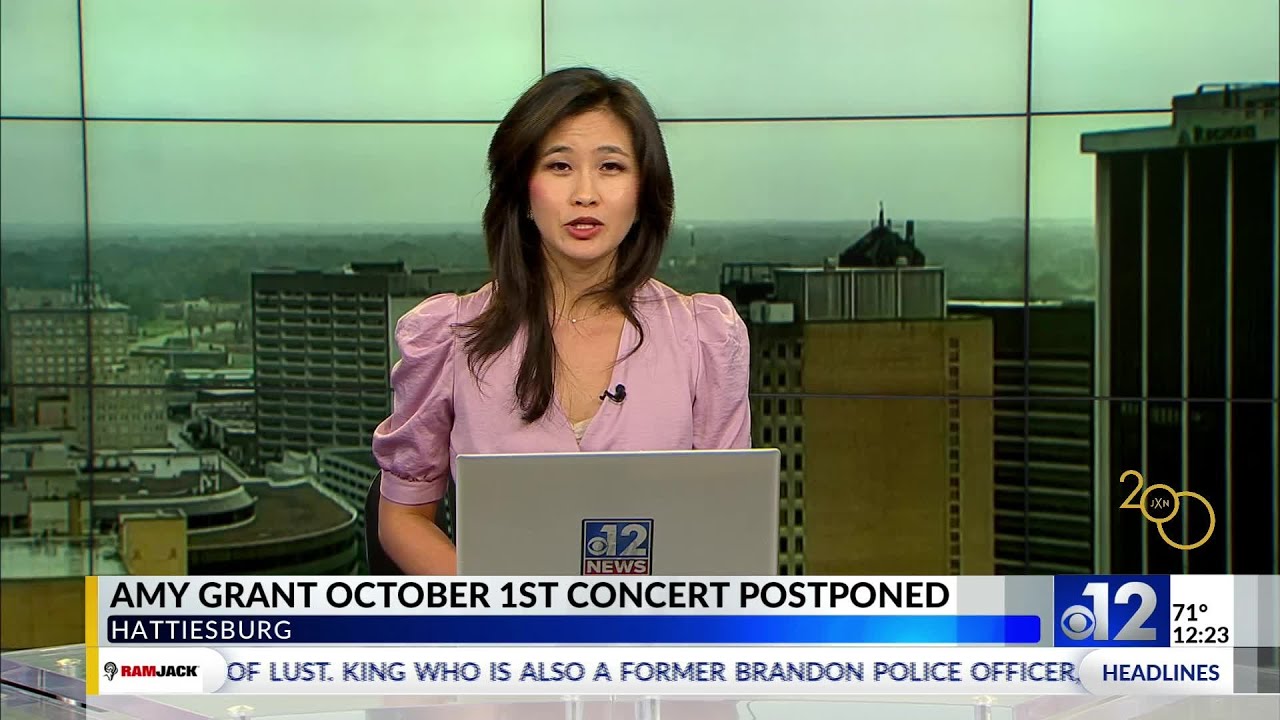 Amy Grant concert in Hattiesburg postponed due to bicycling accident