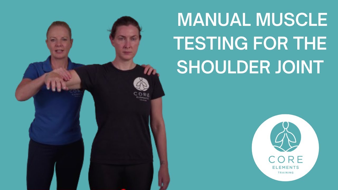 Manual Muscle Testing for the Shoulder Joint - #shoulder assessment