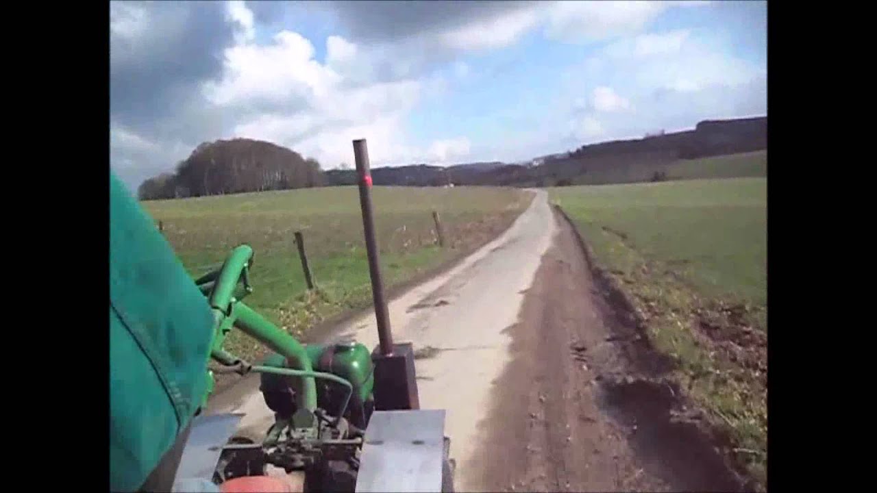 Frühlingsausfahrt mit Agria 1700 und Hatz E75