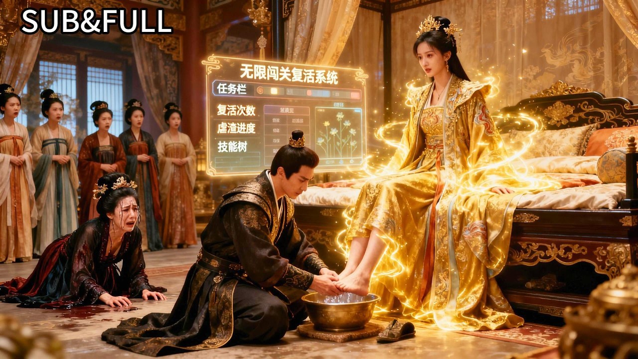 高材生意外穿書成炮灰棄妃，被誣陷穢亂後宮當眾羞辱多次慘死，她覺醒無限重生系統，反套路破局手撕反派逆襲成後宮掌權人#穿越#系統#逆襲#權謀