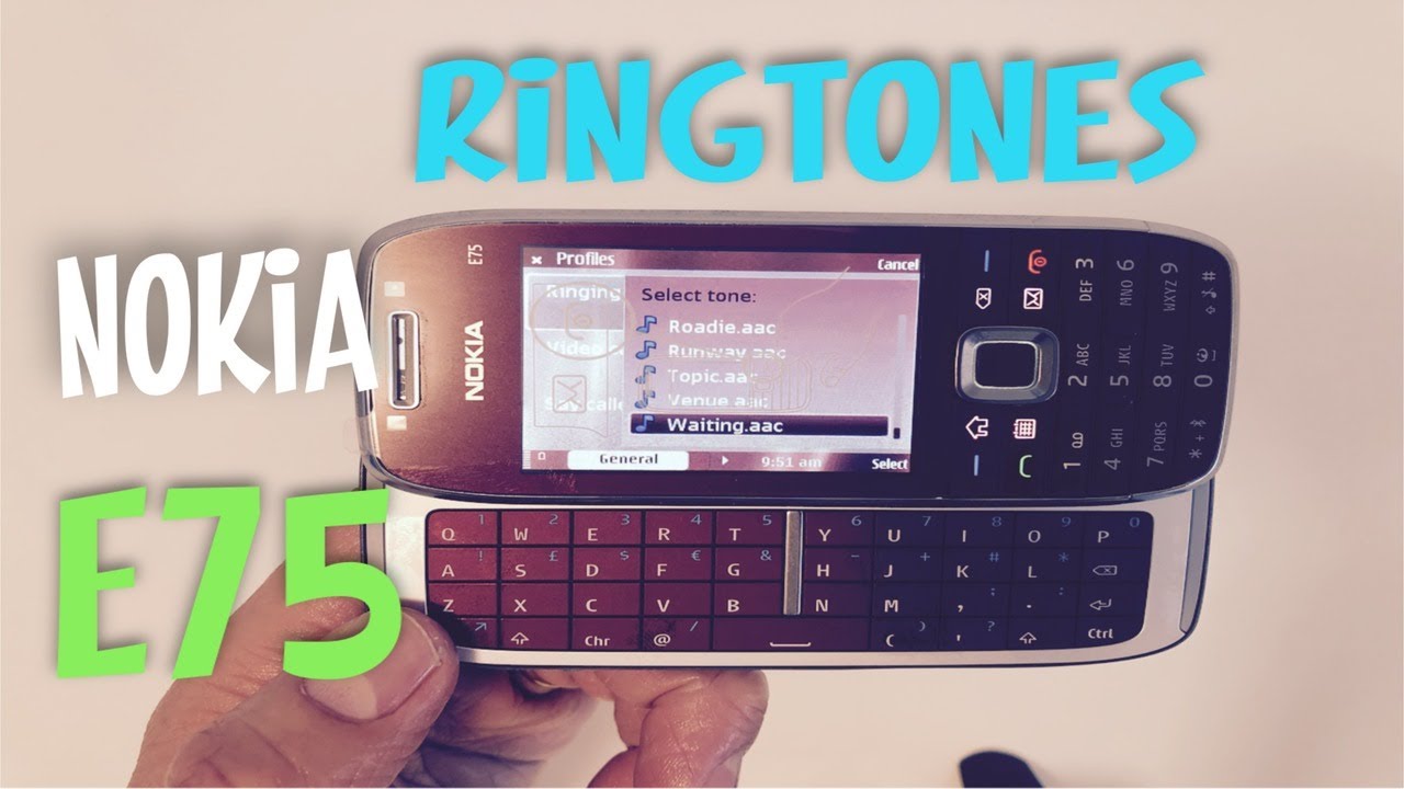 Nokia E75 Ringtones | Vintage Phones Collection