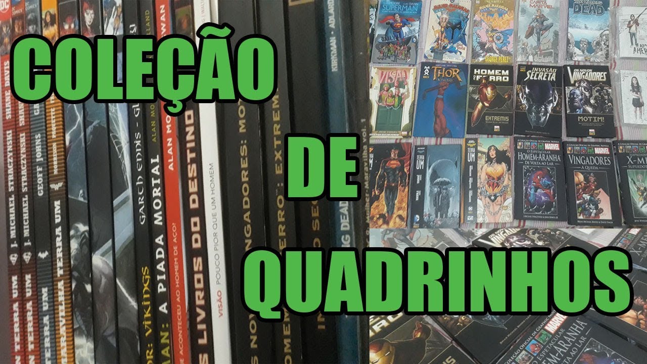 MINHA PEQUENA COLEÇÃO DE QUADRINHOS! | 2019