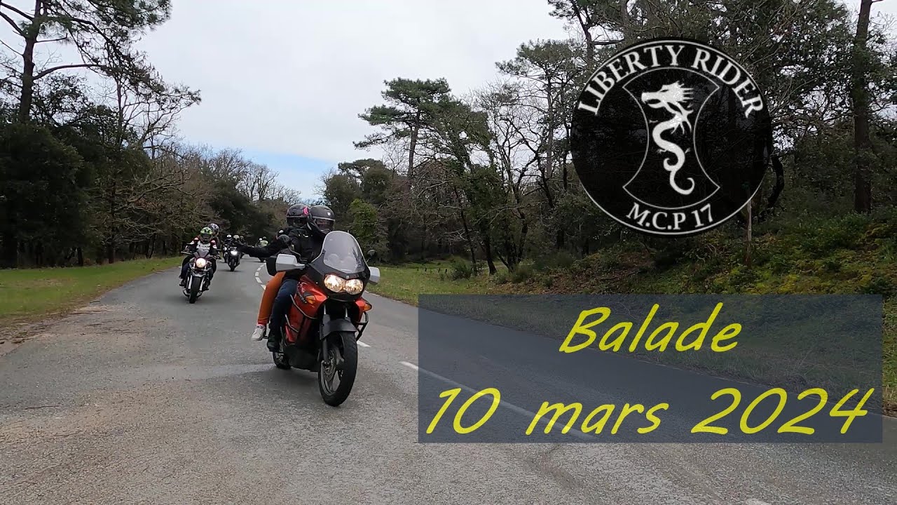 Liberty Rider MCP 17 - balade moto mars 2024