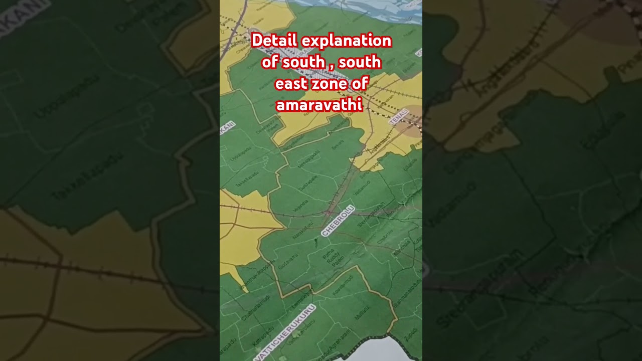 #crda master plain details about south & south east zones