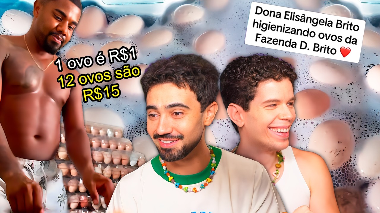 Davi Brito e seu império de ovos: que granja maluca é essa?
