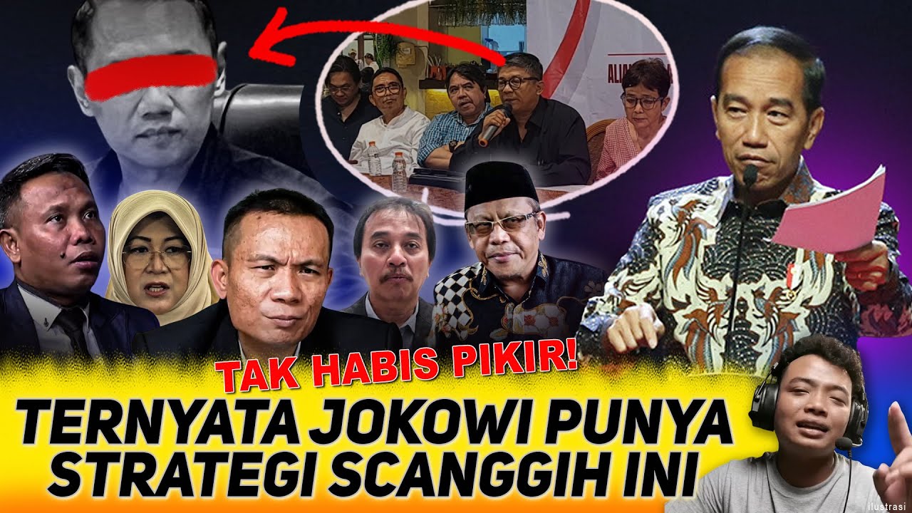 BENER2 PEMAIN ULUNG!! DIAMNYA JOKOWI DIKASUS IJAZAH PALSU ‘TERNYATA STRATEGI’😱DEMOKRAT TERMAKAN?