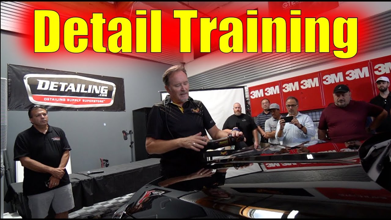 MEGUIARS Detail Training with Mike Stoops, and Rupes Training with Jason Rose Part 1