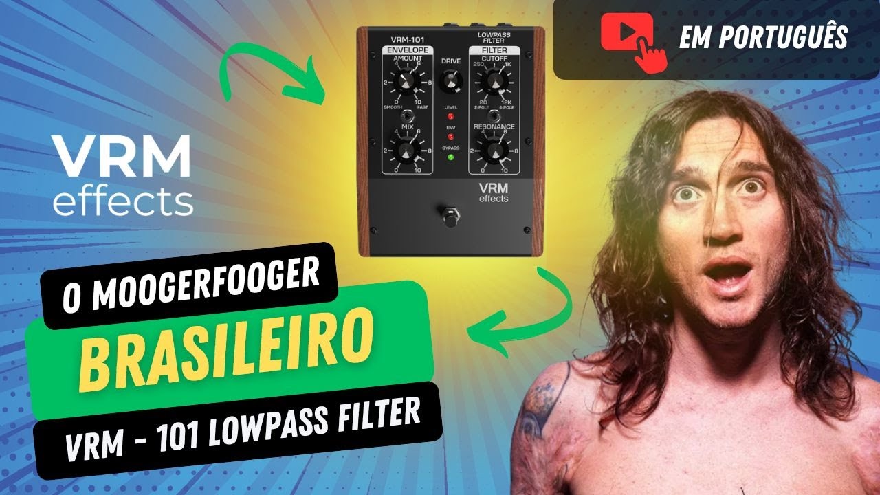 🇧🇷 VRM-101 LOWPASS FILTER | O FILTRO ANALÓGICO MAIS VERSÁTIL DO BRASIL