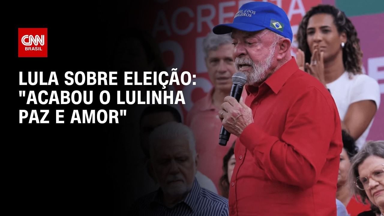 Lula diz que eleição será guerra: 
