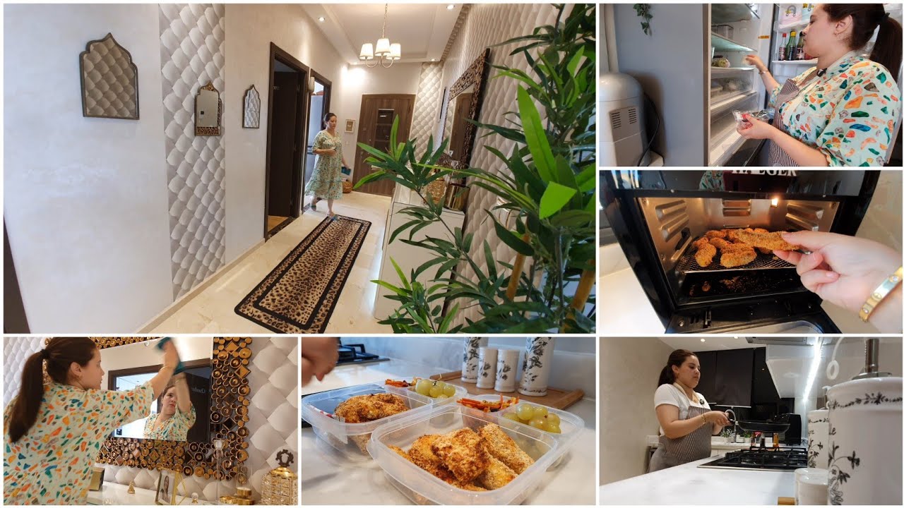 ملي الحماس كيدق بابي✅ شاركت معكم فطوري الصحي و وجبة مدرسية وفيرة🌺 رأيي في القلاية الهوائية اللي شريت