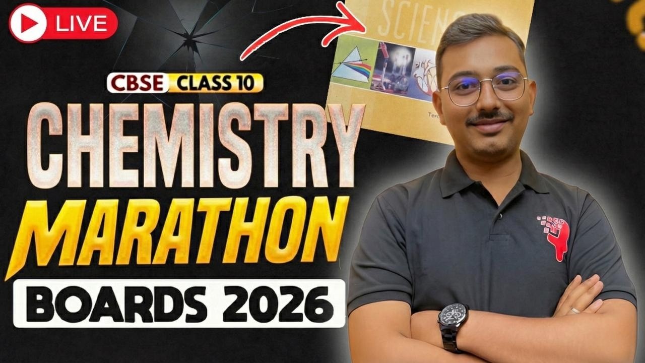Complete Science Marathon Day-3 | Chemistry | Board Exam 2026 | NE ki Duniya | CBSE