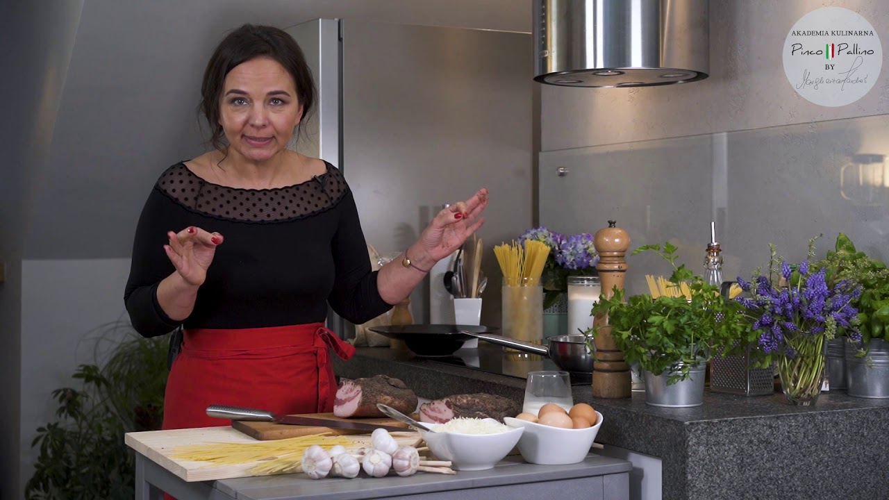 SPAGHETTI alla carbonara - WŁOSKI ORYGINALNY przepis. Kulinarne Podróże Okiem Wilka