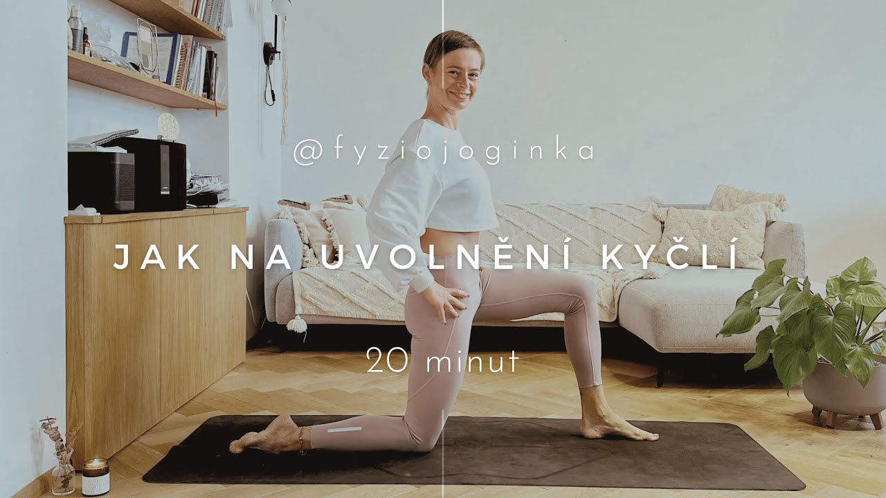 Jóga pro uvolnění kyčlí, oblasti pánve a spodních zad