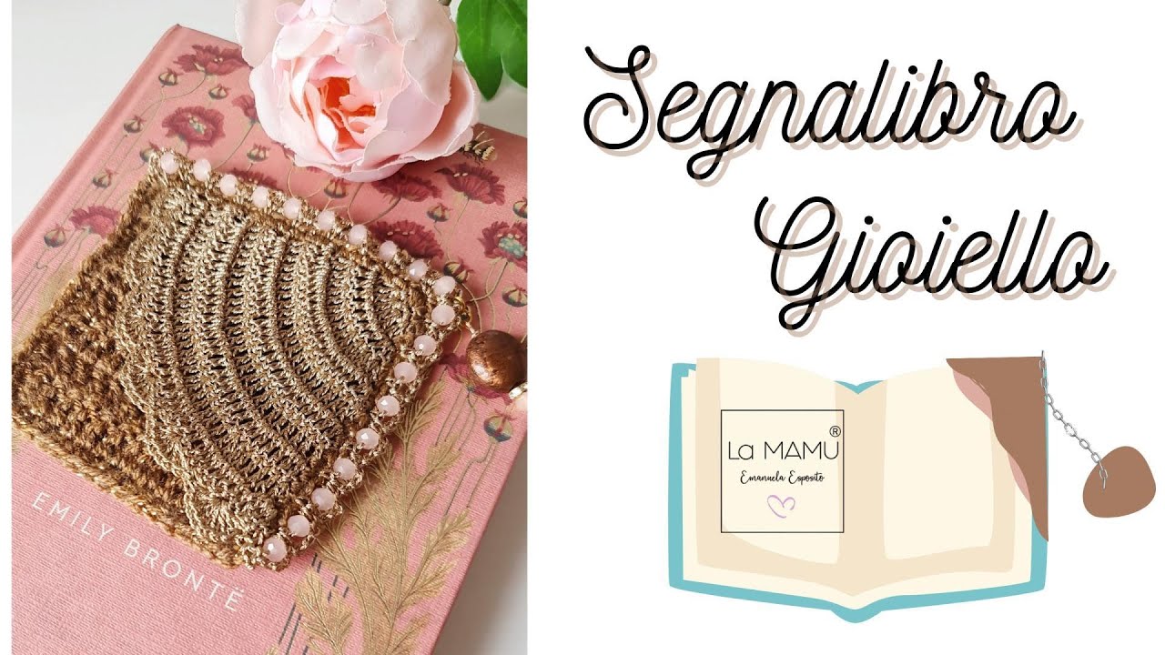 SEGNALIBRO GIOIELLO 2.0 Segnalibro Romantic Chic all’Uncinetto