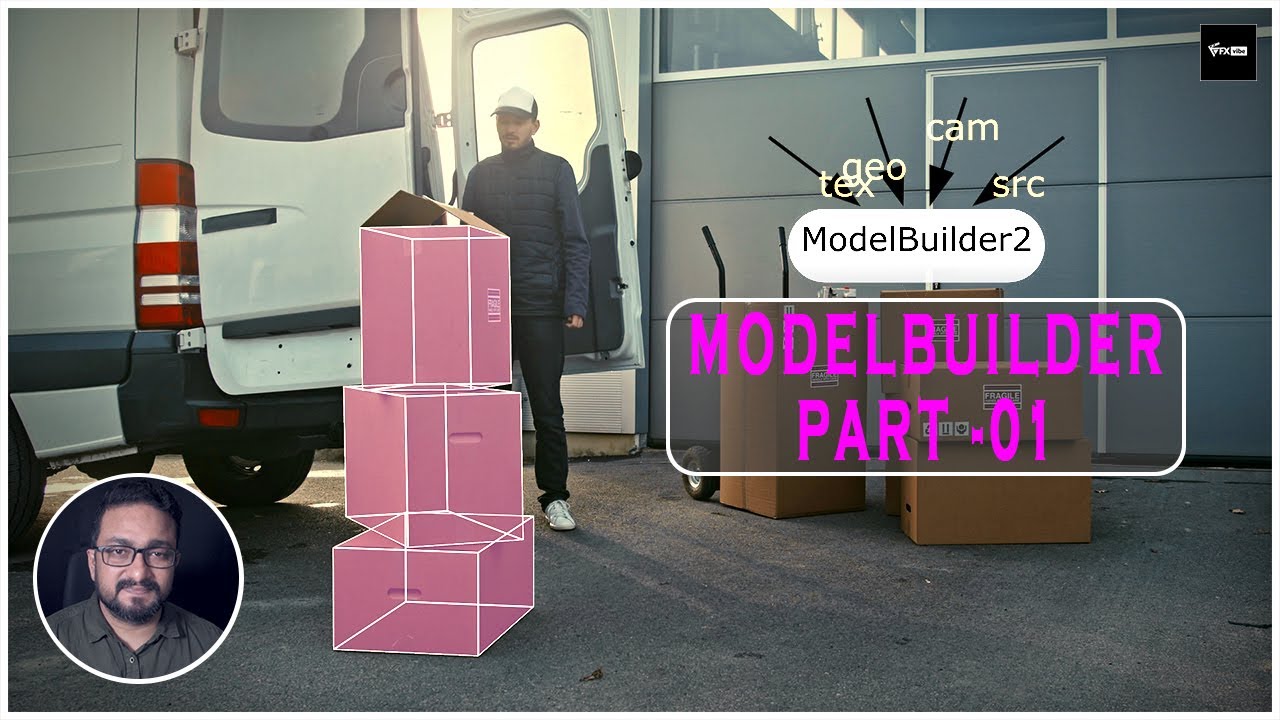 УЗЕЛ MODELBUILDER В ПОЛНЫХ ПОДРОБНОСТЯХ | ЧАСТЬ - 01 | VFX VIBE