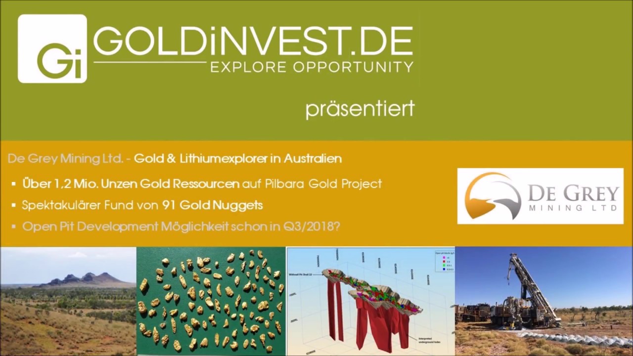 Interview De Grey Mining September 2017