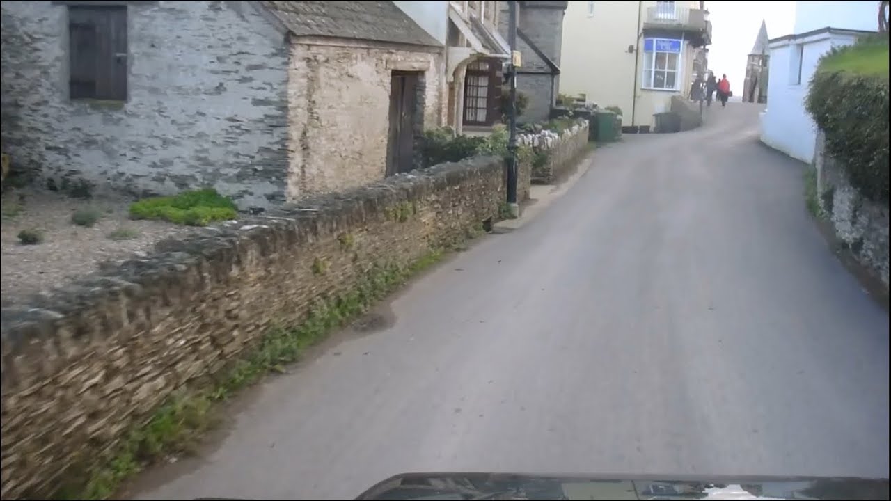 Drive through Mortehoe and Woolacombe, Devon