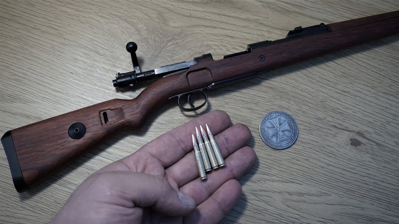 Miniature half scale Mauser 98K