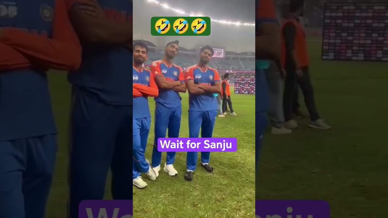 Team India makes fun of Abrar reactio to  Sanju 😅🤣😆 #asiacup2025 #sanjusamson #indvspak #shortsfeed