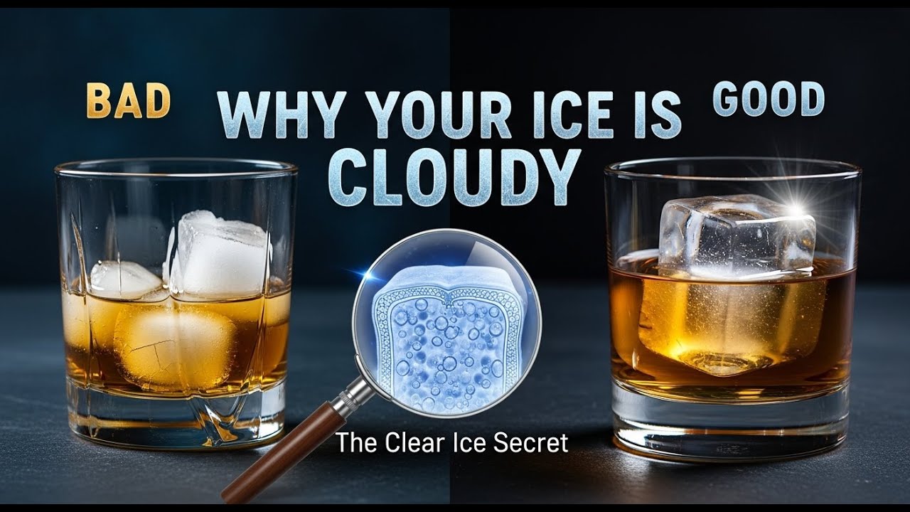 The Secret to Crystal Clear Ice (And Why Yours is Cloudy)