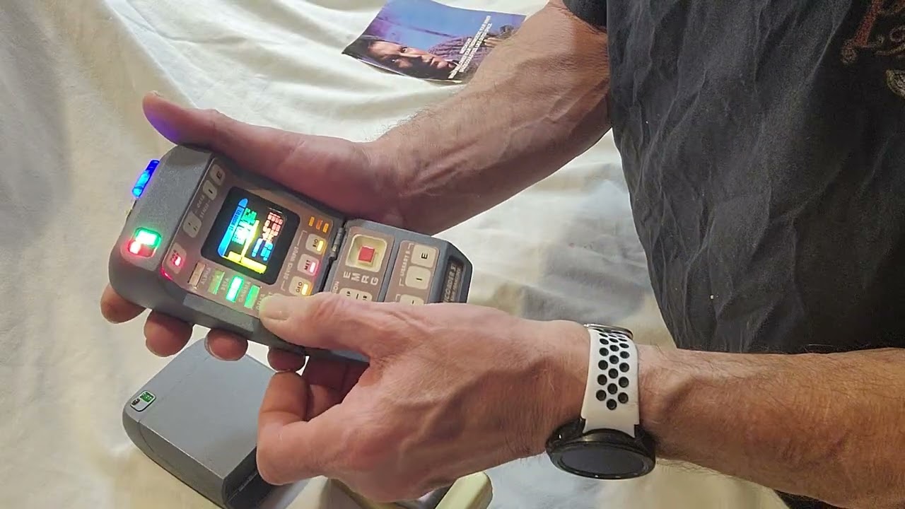 Star Trek next generation Tricorder Klingon communicator City on the edge of forever phaser