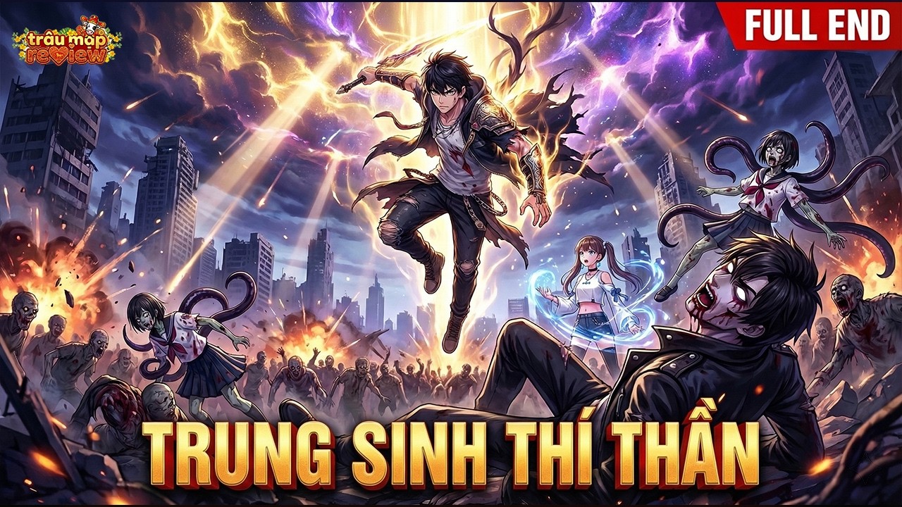《Full End》Trọng Sinh Về 10 Ngày Trước Mạt Thế, Main Bá Đạo Thí Thần | Truyện 3D |Trâu Mặp Review