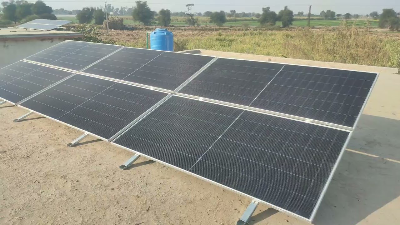 7kw solar system installation.