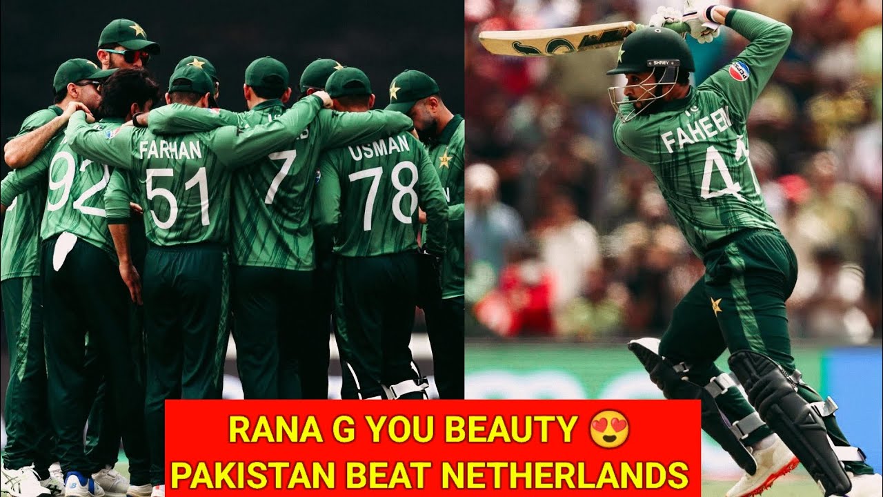 Rana G You Beauty!! Pakistan Beats Netherlands In Last Over Thriller 👏