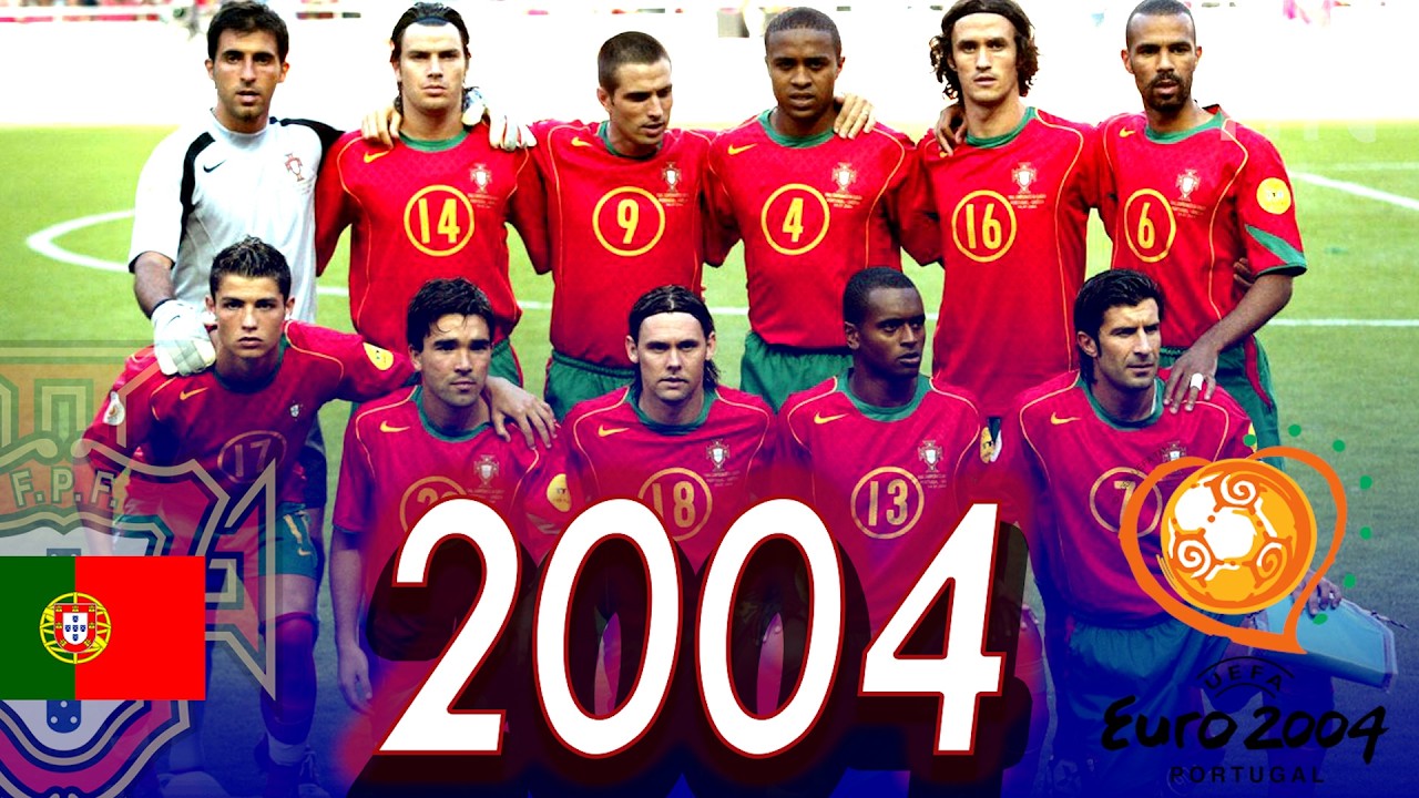 Portugal Road to Final 🏆 | UEFA Euro 2004 Highlights | All Matches & Goals | Road to Glory